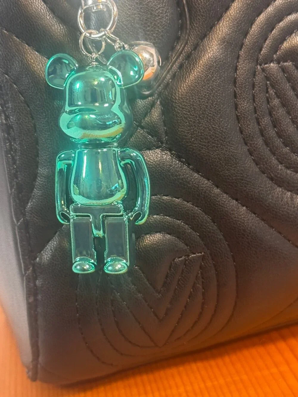 N/A metallic teal
